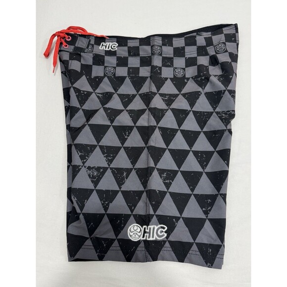 HIC 21" Shark Pit 8 Way Octo Super Stretch Boardshorts Size 36 - Picture 4 of 4